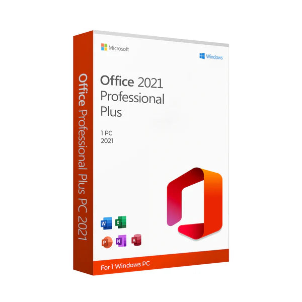 Microsoft Office 2021 Professional Plus Permanente 1PC